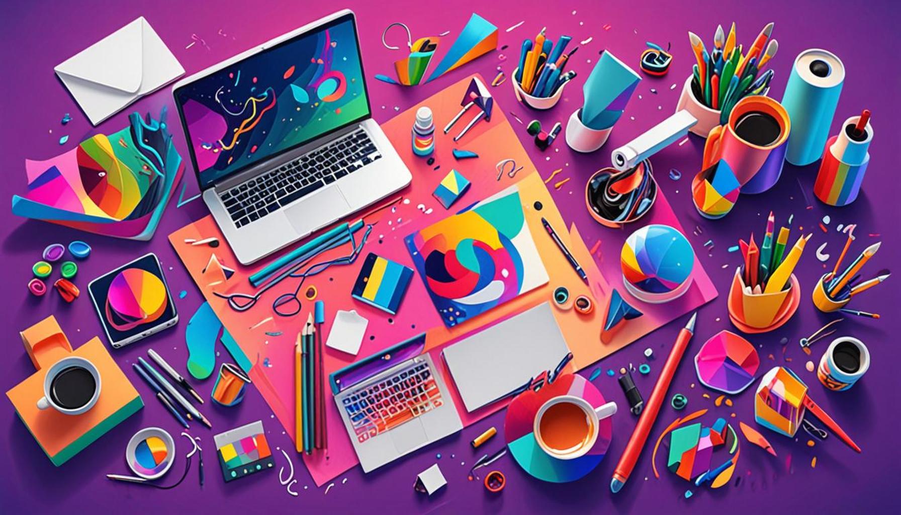 Técnicas de Diseño Gráfico para Mejorar la Identidad Visual de Marcas en el Marketing Digital